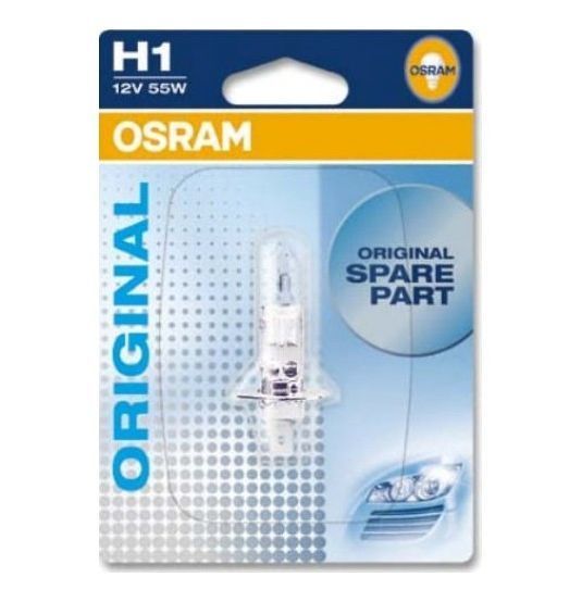 Автолампа OSRAM H1 12V 55W P14.5s (64150-01B) ID999MARKET_5442169 фото